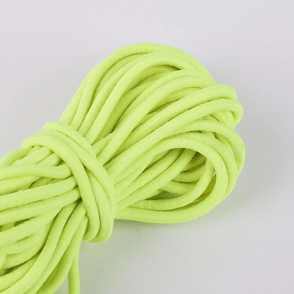 1/2/2.5MM Colorful Strong Elastic Rope Cord Rubber Band Waist Band Home Sewing Handcraft Stretch Rope DIY Mask Material