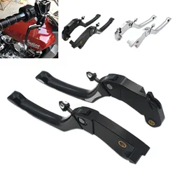 Brake Clutch Levers Pair Handle For Indian Scout 2013 2014 2015 2016 2017 Motorcycle Aluminium Alloy Black Silver