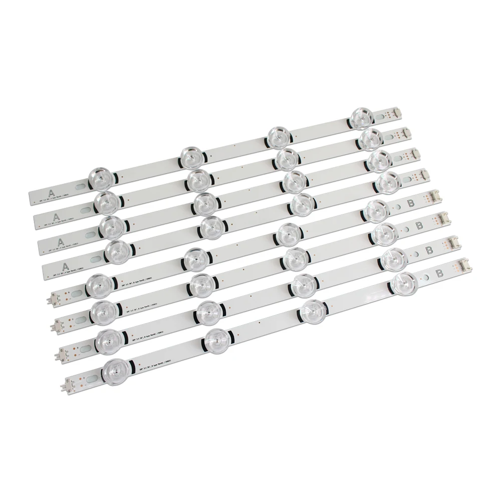 

New 16 PCS(4*A+4*B)LED strip bar Replacement for LG 39 inch TV 39LB5610 39LB561V innotek DRT 3.0 39 inch A B type