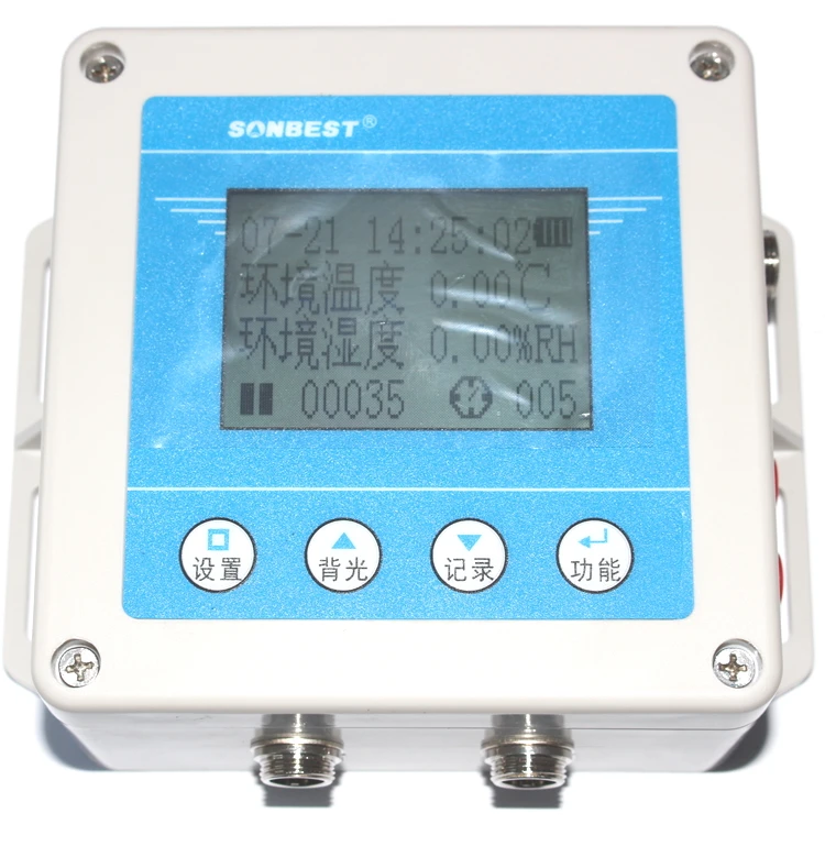 Liquid Crystal RS485 Multipoint DS18B20 Temperature Sensor Recorder Channel Inspection Instrument MODBUS Transmitter