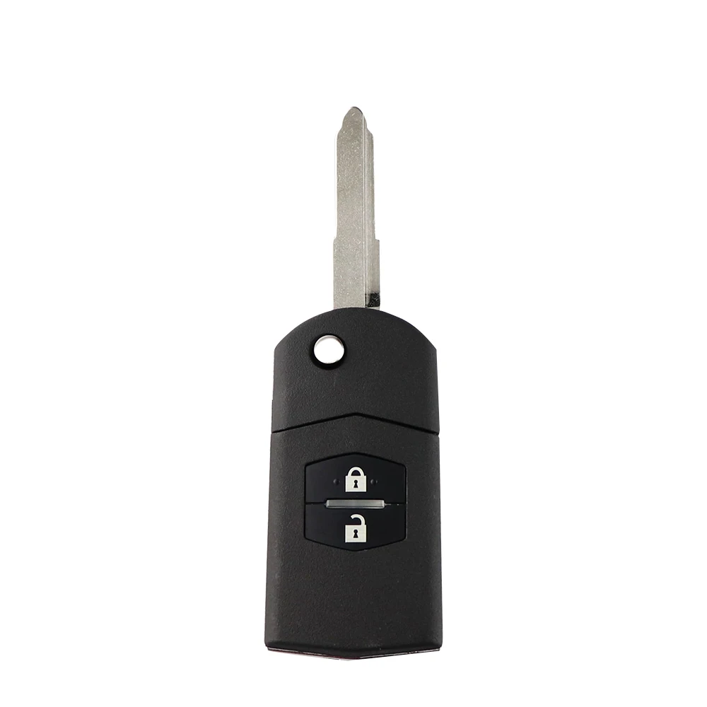 YIQIXIN 433Mhz Flip Car Key For Mazda M2 M3 M5 M6 M8 Demio 2 Axela Premacy Atenza ID83 Chip 2006-2009 2/3 Buttons Folding Remote