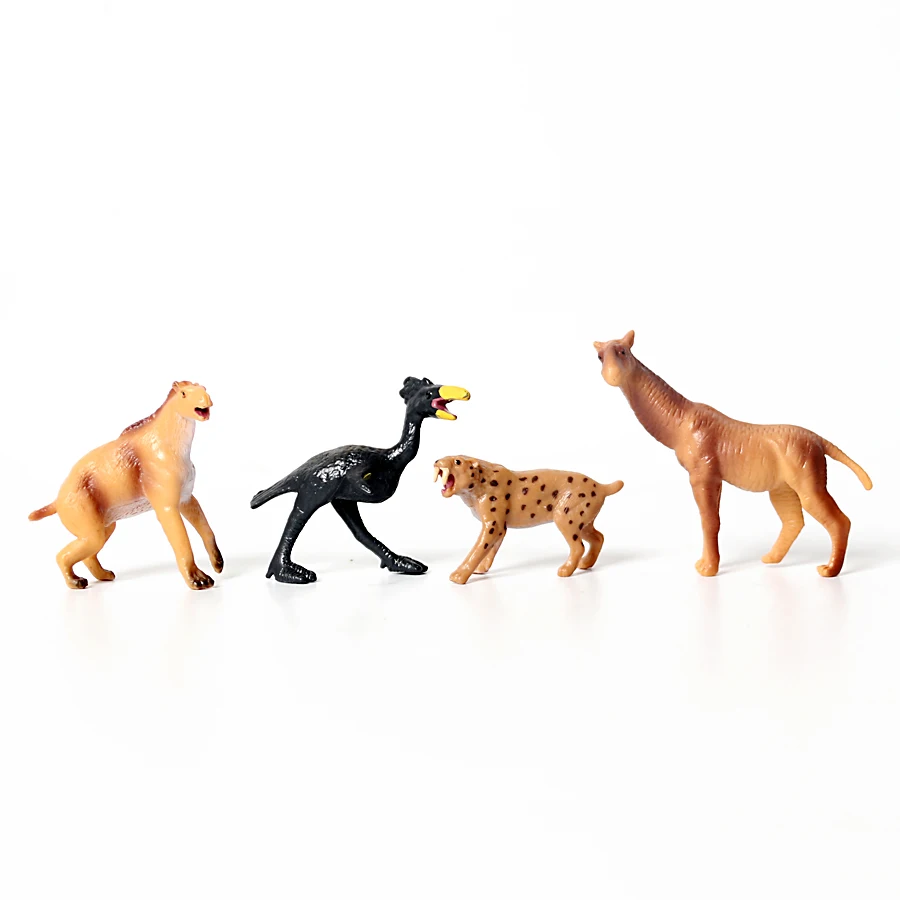 Simulation Mini prä historische Tiere Mammut Dein other ium Moropus Sabre tooth Uintather ium Elefant Modell Figur klassisches Spielzeug