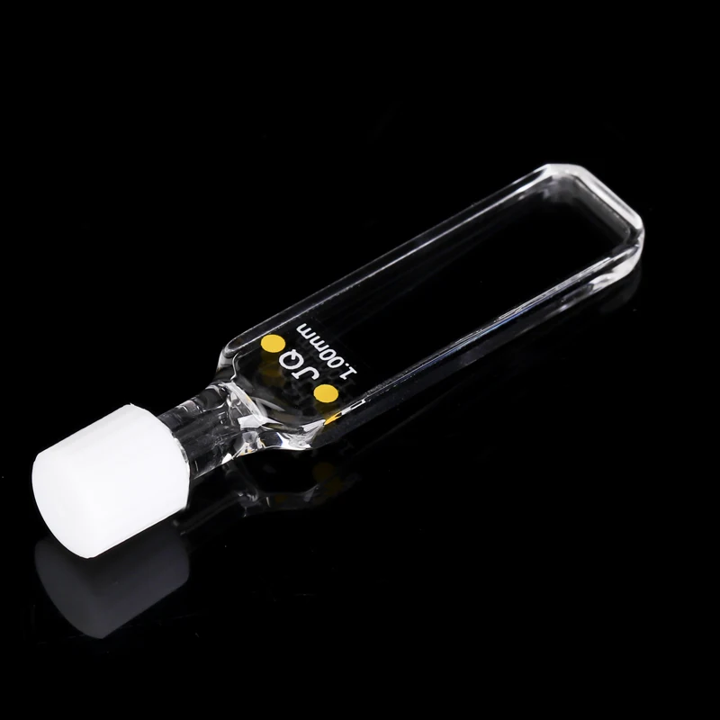 Quartz cuvette cell with screw cap(1mm)