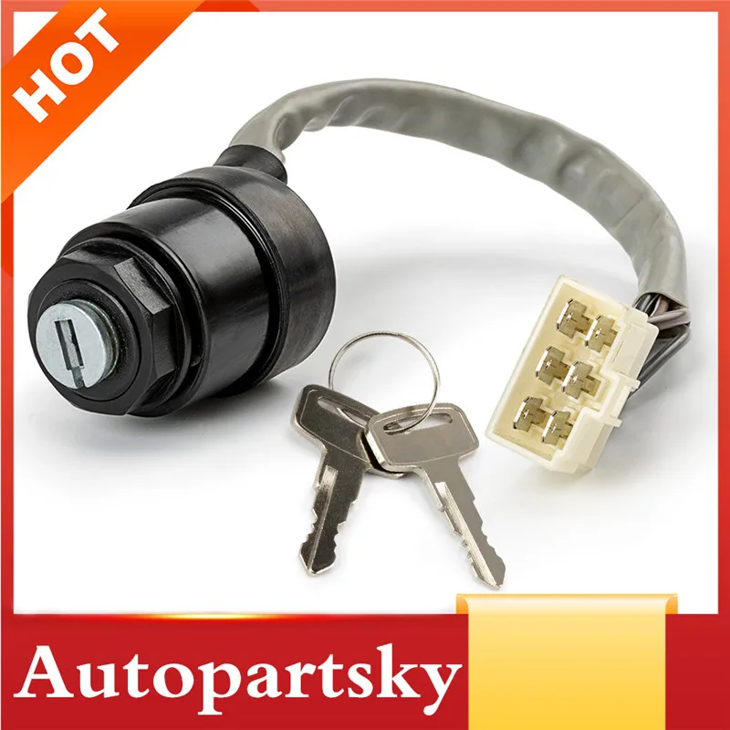 

OEM # 27005-1191 27005-1146 27005-0011 New Ignition Switch with Key for Kawasaki Mule 500 550 2500 2510 2520 2010 2020 2030