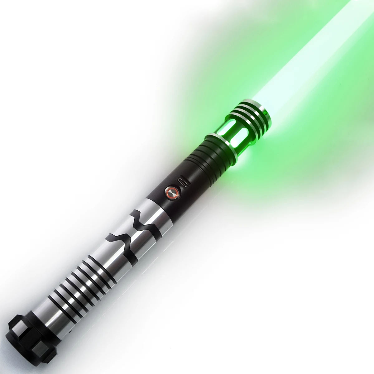 

LGT DAMIENSABER Lightsaber- Sensitive Smooth Swing Light Sabers with 12 Colors Changing 9 Sound Fonts Heavy Dueling Training