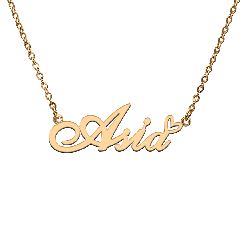 

Custom Personalized Name Necklaces for Asia Best Friends Birthday Christmas Mother Days Jewelry Gifts