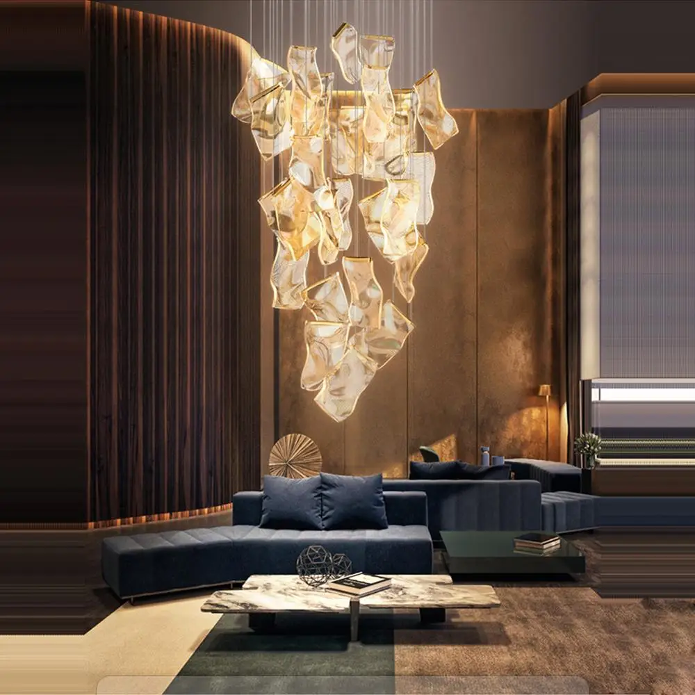LED Modern Aluminum Acrylic Art Paper LED Lamp LED Light. Pendant Lights. Pendant Lamp. Pendant Light for Dining Room Foyer