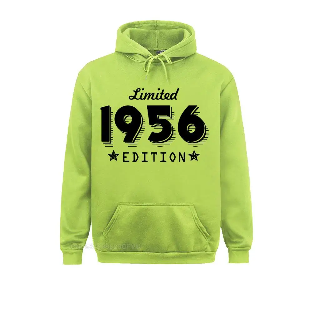 1956 Limited Edition Gold Design Men's Black Hoodie Cool Casual Pride Women Men Unisex New Fashion Sweater Loose Size