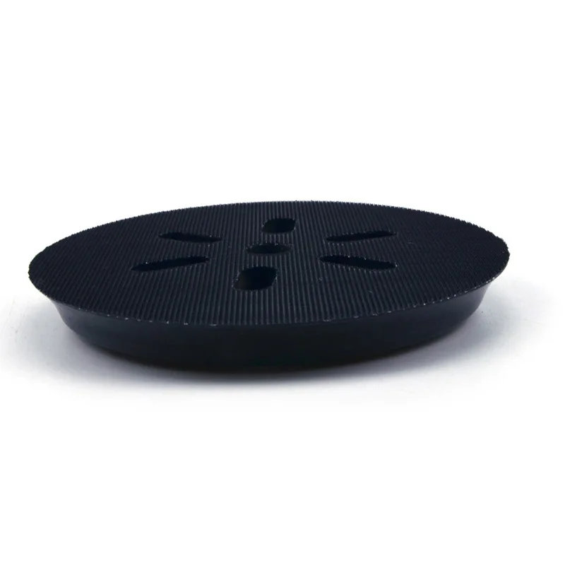 Tampone abrasivo di backup a 6 fori da 6 pollici (150mm) tampone di supporto filettato M8 senza polvere per dischi abrasivi a strappo da 6 "accessori per elettroutensili