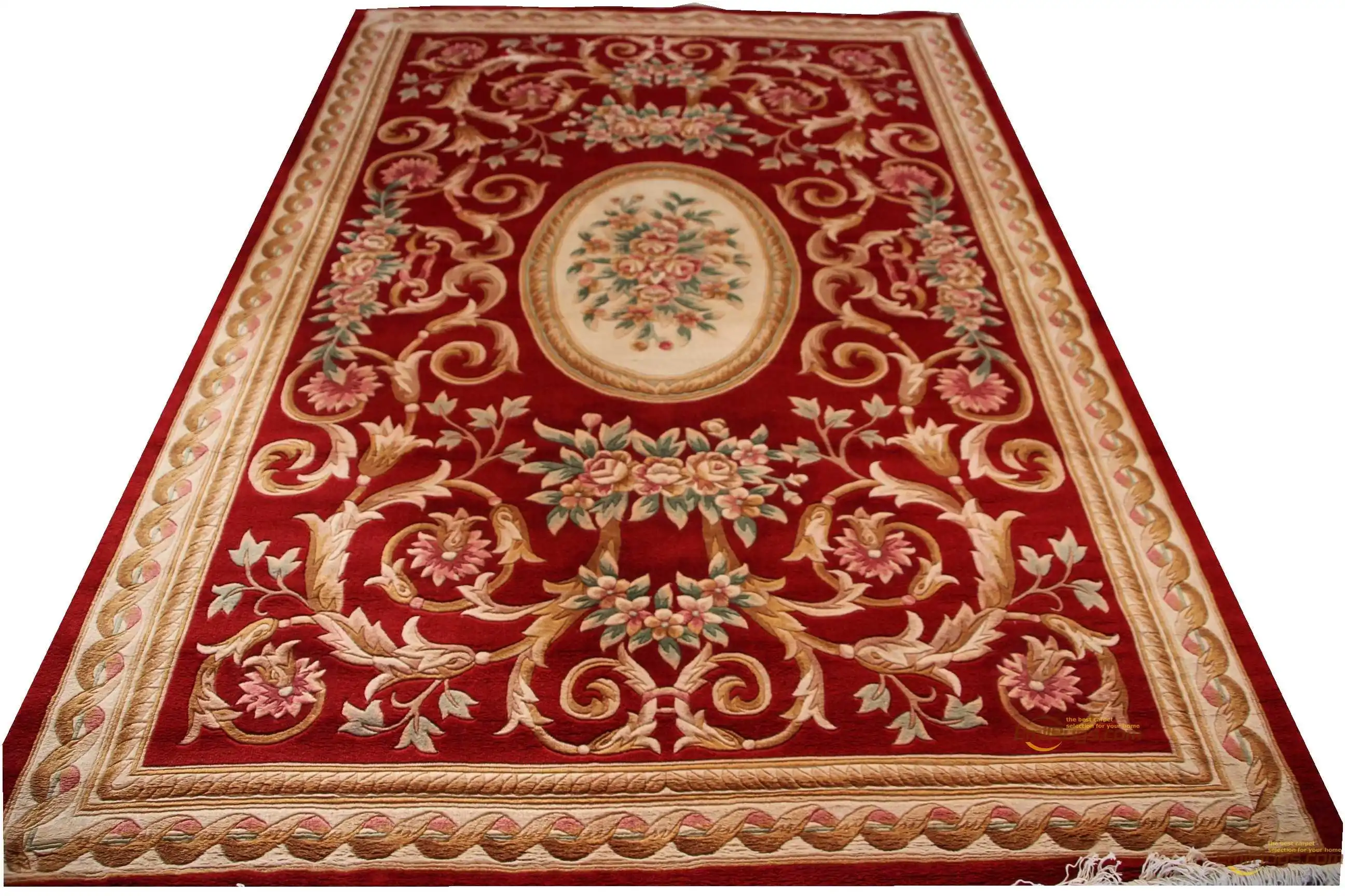 3d carpetsavonnerie chinese savonnerie rug handwoven Thick And Plush Neo Classic Design Handwoven Area savonneriefor carpet