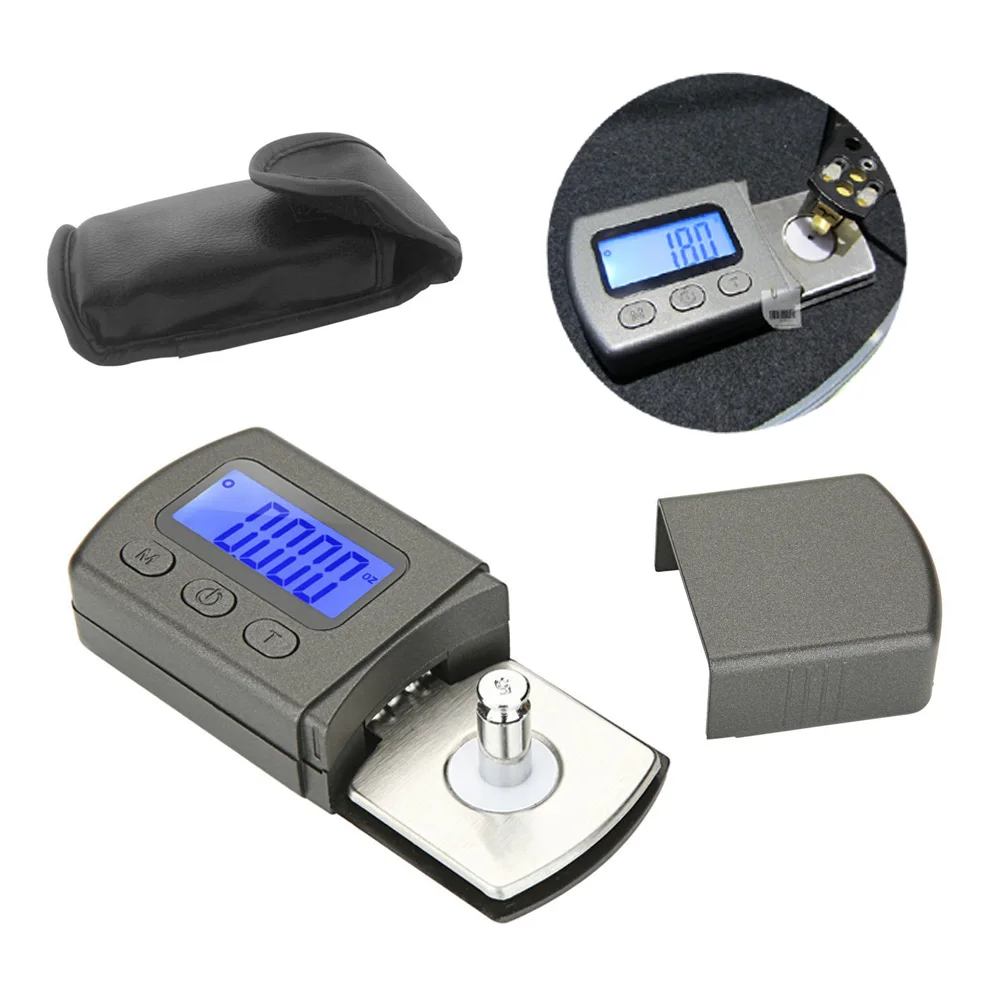 Digital Turntable Stylus Force Scale Meter Gauge LCD Backlight High Precise Tracking Guage For LP Vinyl player Records Needle