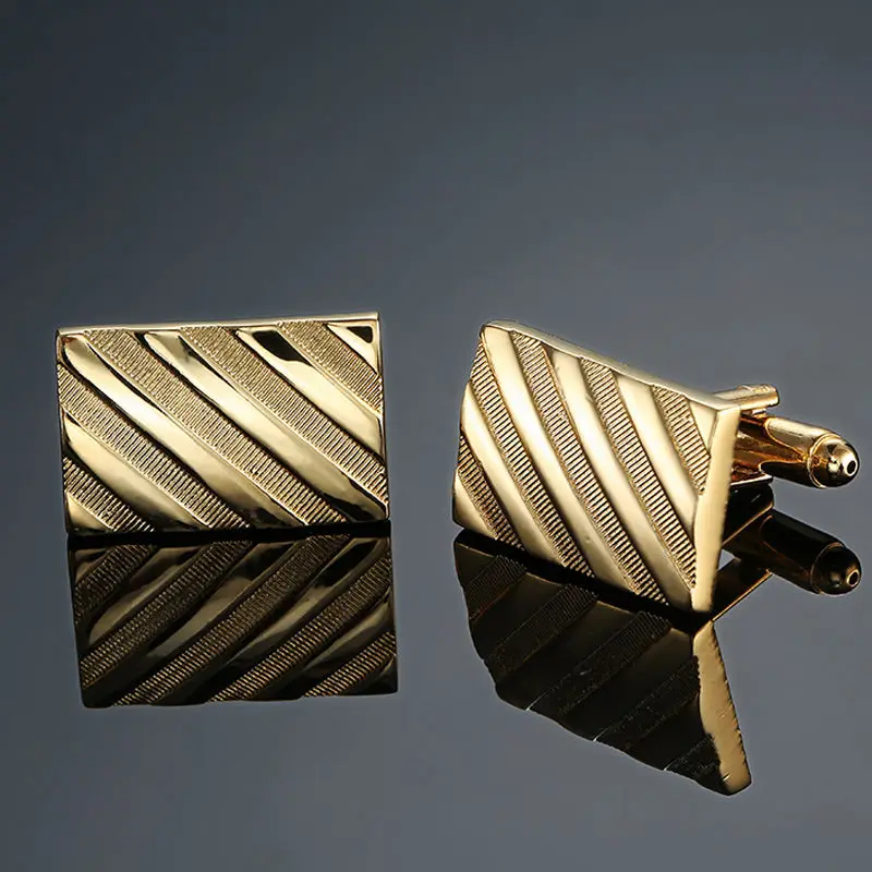 New fashion men\'s French shirt Cufflinks high quality enamel craft stripe Cufflinks wholesale / retail