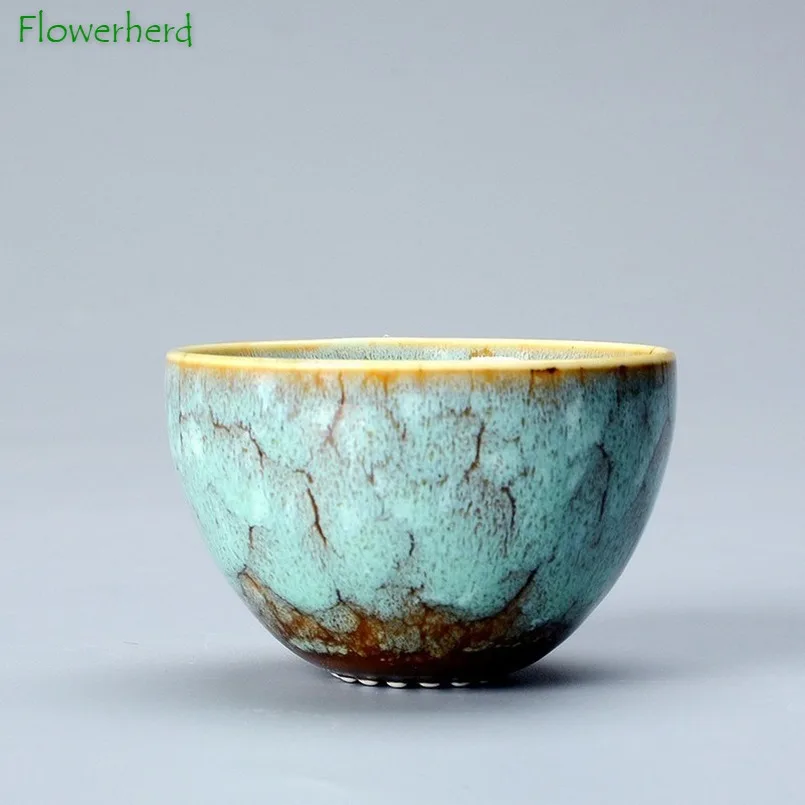 Ceramic Porcelain Tea Cup Teaware Kiln Tea Cup Porcelain Not Pour A Cup Tea Bowl Creative Master Cup Kung Fu Tea Cup