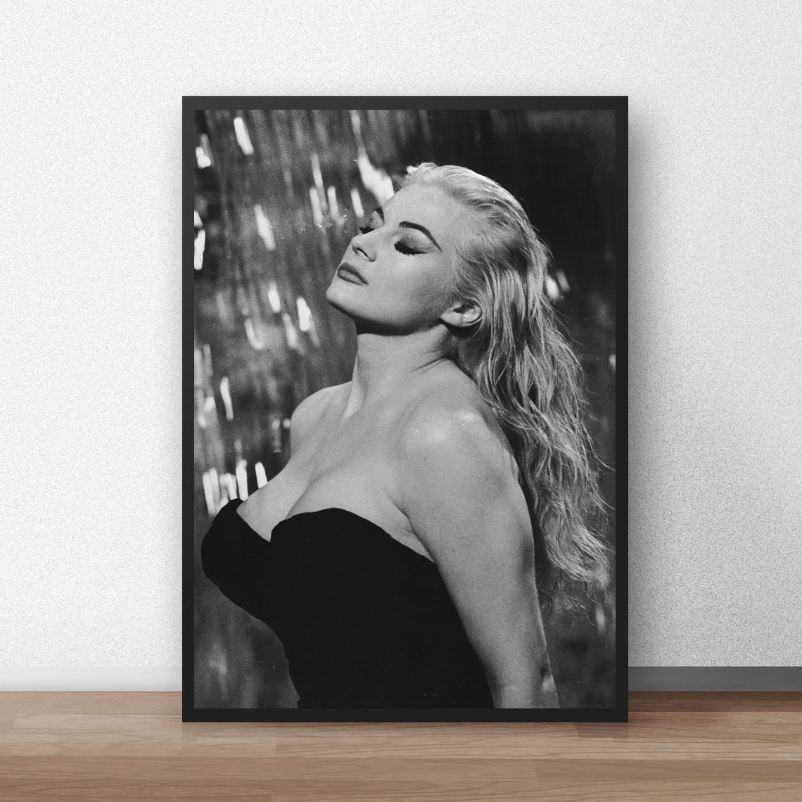 Anita Ekberg Movie Star Poster Canvas Art Print Home Decoration Wall Painting ( No Frame )