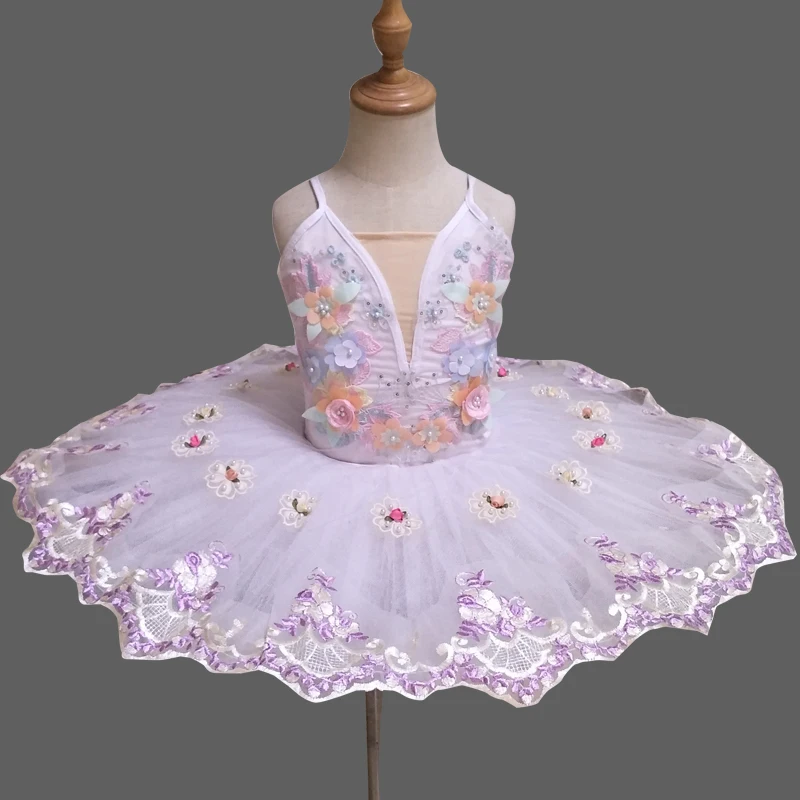 romantic ballet Children's Swan Lake Ballet Costume Ballerina Dress Kids Short Feminino Ballet Tutu Skirt Dance Dress For Girls