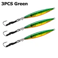 3pcs Green