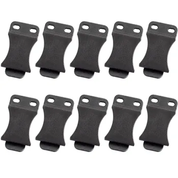 10pcs/lot Speed ​​Clips 1.5&quot; Belts Kydex Holster Belt Clip Loop with Screw Fits IWB Applications Tool Part