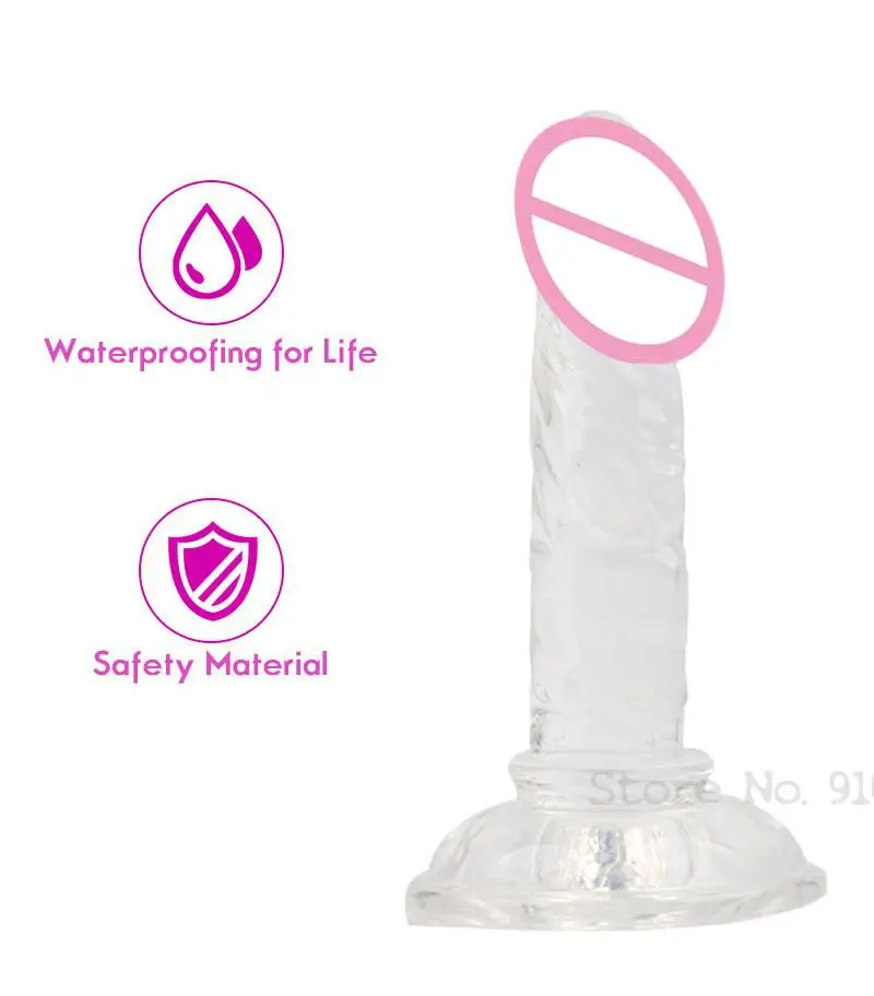 Realistic Dildo With Big Suction Cup Finger Small Dildo, G spot Anal Penis Artificial Consolador Sex Toys for Women Sex Shop.