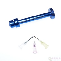 Aluminum Alloy/Plastic BGA Solder Booster Paste Flux Propulsion Welding Soldering Oil Pusher UV Solder Mask Ink + 3pcs Needles