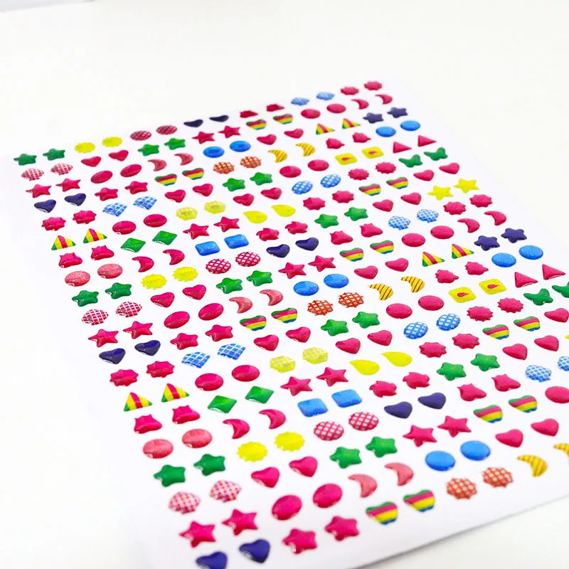 Bunte Kinderaufkleber Mädchen Geburtstagsgeschenke 3D Laser Funkelndes Einhorn Tier Süßigkeiten Aufkleber Scrapbook Dekoration Schulbedarf – Detail 27