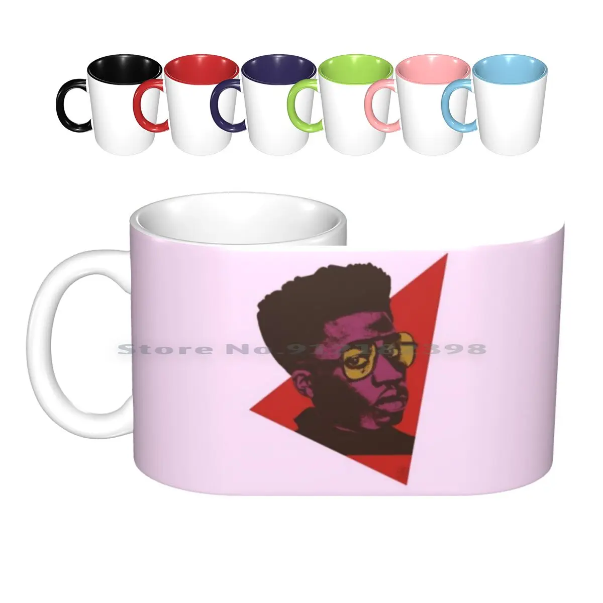 80’s Hip Hop Cool Aka Mr. Mother F’n Kool Ceramic Mugs Coffee Cups Milk Tea Mug Cool Cool Kid Cool Black Dude Pop Art Black