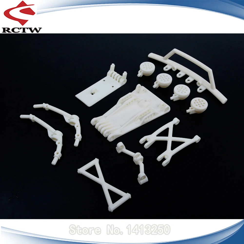 

High-strength Nylon and Plastic Front Bumper Kit for 1/5 Hpi Rofun Rovan Km Baja 5B Upgrade 5T Rc Car Parts