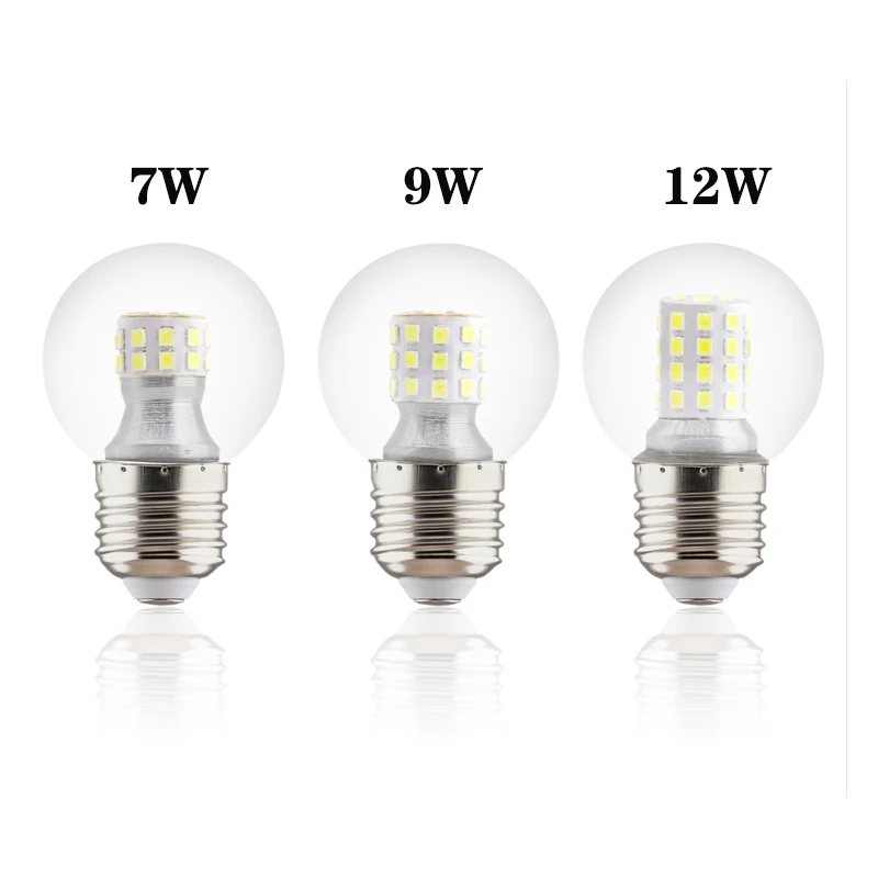 Lâmpada led, mais nova, 7w, 9w, 12w, ampola, ac 110v, 220v, smd 2835, lâmpada g45, decoração da casa