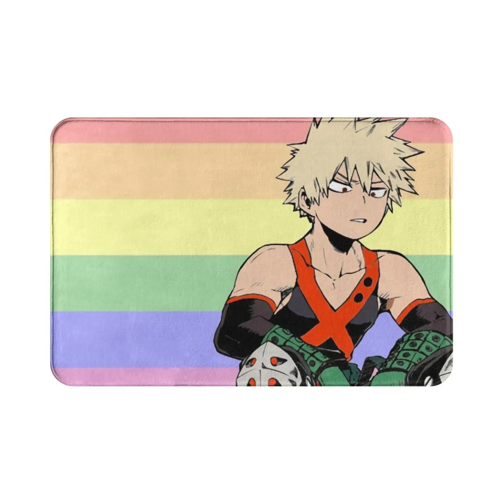 Bakugou Is Carpet Mat Rug Cushion Soft Kastuki Bakugo Katsuki Bakugou Bnha Mha Boku No Hero Academia Bakugo