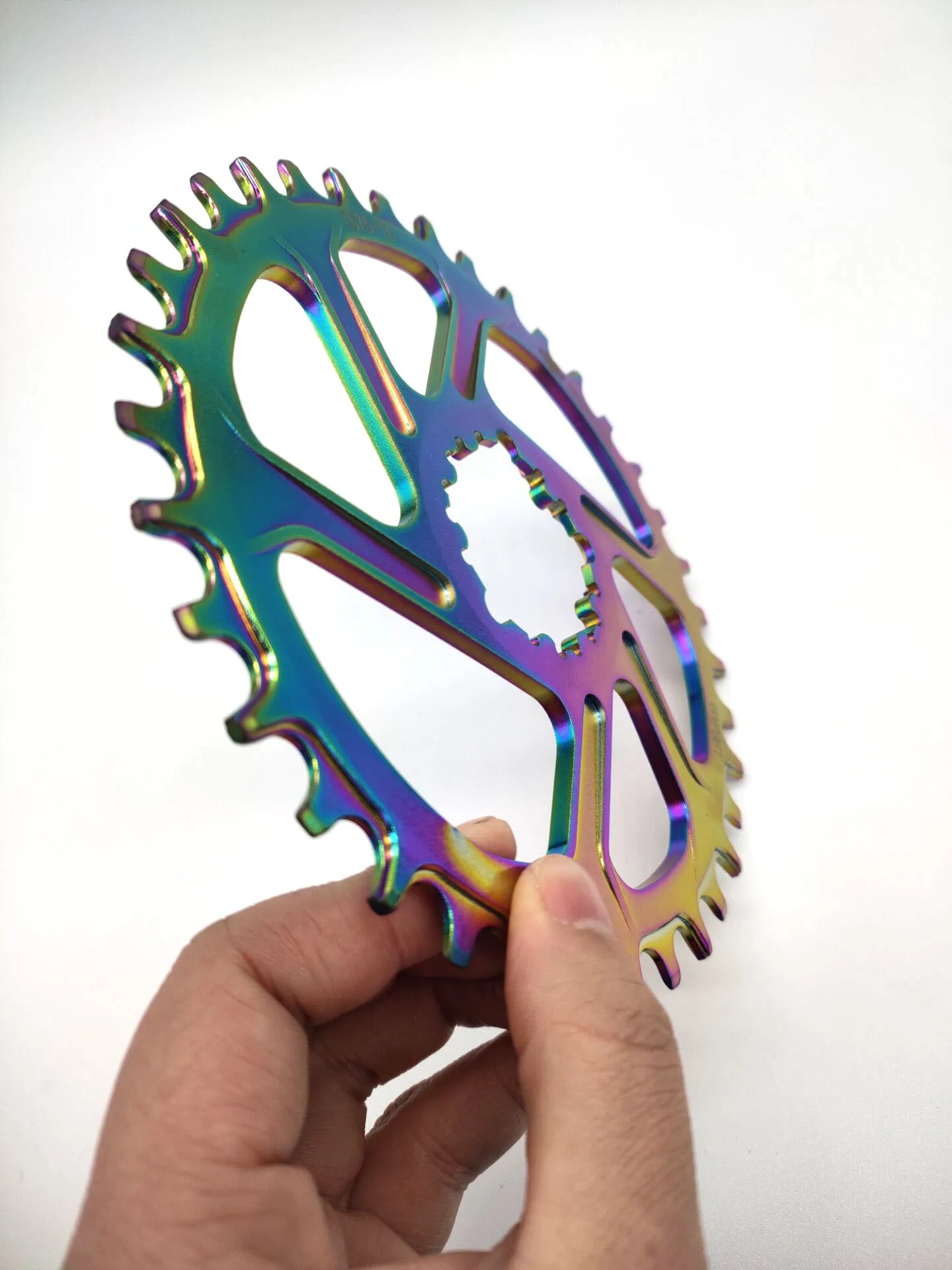 MTB Bicycle chainring rainbow 30 32 34 36 38t Narrow width bike chainring ForGXP XX1 XO CNC AL7075 crankset