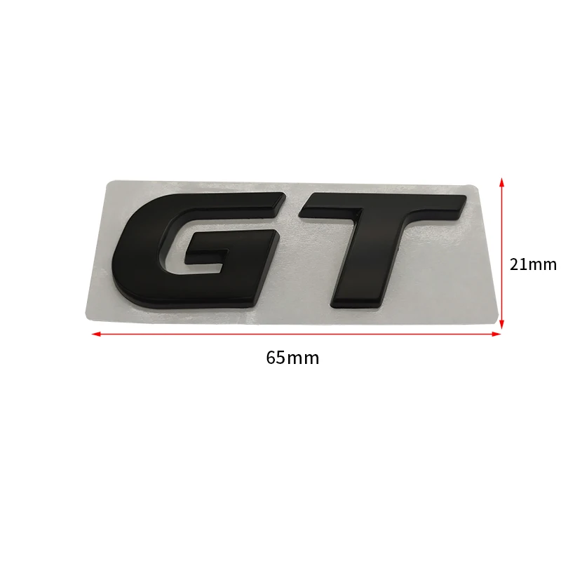 Nowy emblemat samochodowy 3D metal GT SPORT do Volkswagen VW Polo Passat B5 B6 B7 Golf Jetta Touareg Bora