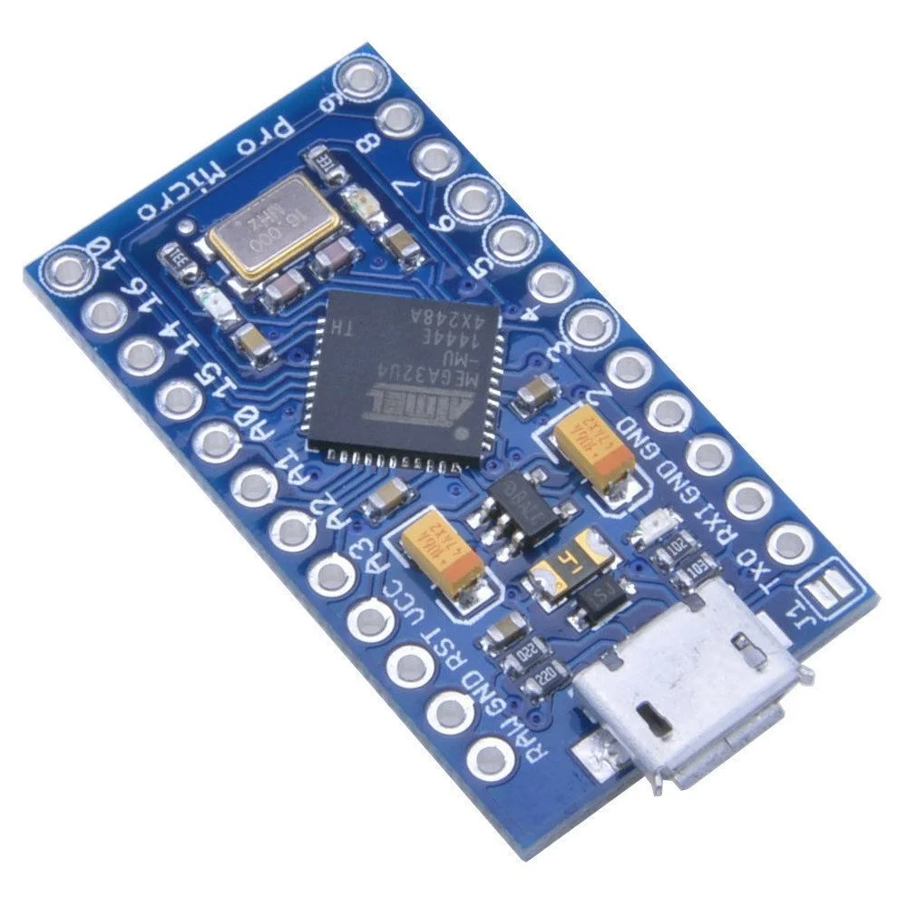 برو المصغّر USB ATmega32U4 تحكم 5 فولت 16 ميجا هرتز لوحة تركيبية لاردوينو/ليوناردو استبدال ATmega328