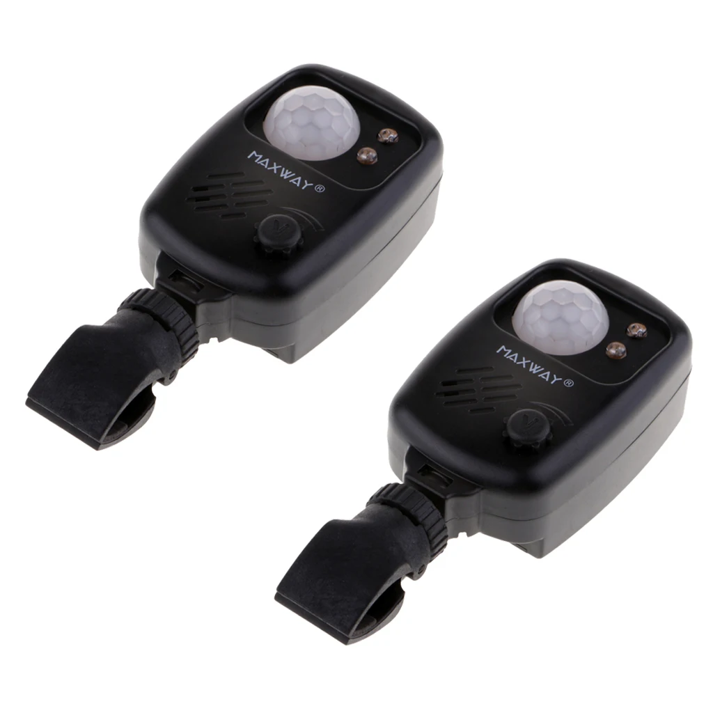 2pcs Security Infrared Motion Sensor PIR Alarm For Fishing Camping