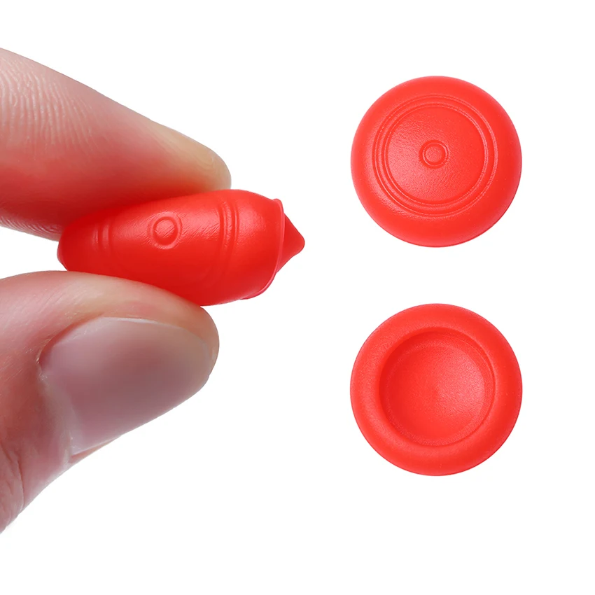 Yuxi 2 pçs tampas antiderrapantes de silicone, para nintendo switch ns joy-con controller, joystick analógico, capa para botões de polegar