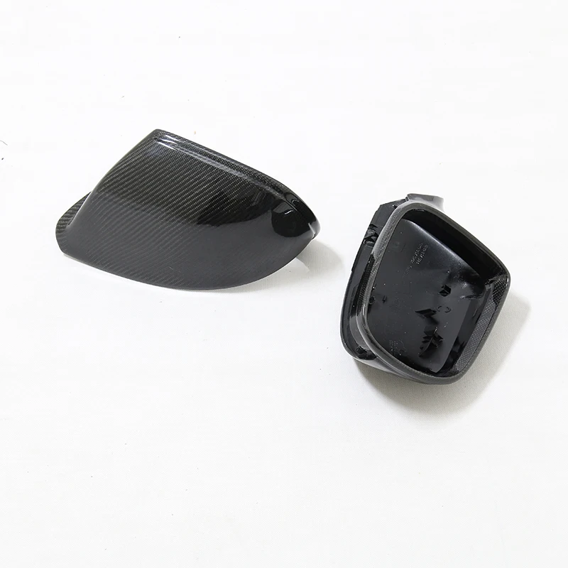 For Audi Q5 Q7 SQ5 SQ7 2010 Replacement style carbon fiber rear view mirror cover without lane assit & with side assit