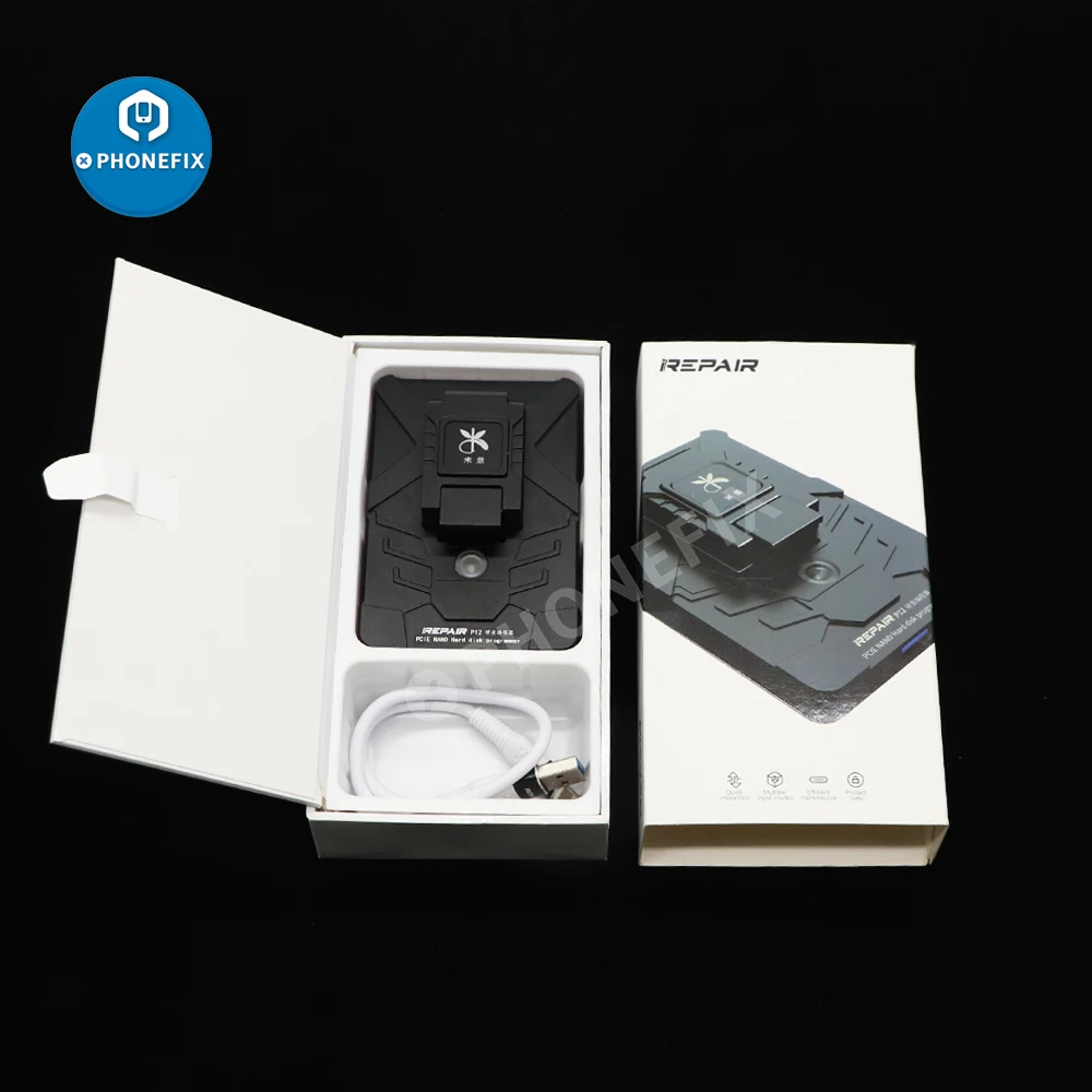 Imagem -02 - Programador de Disco Rígido para Iphone Irepair P12 Ibox2 Bga110 Tela Roxa Restaurar Face id Dados Syscfg Ler Escrever Ipad 611 Pro Max Ipad