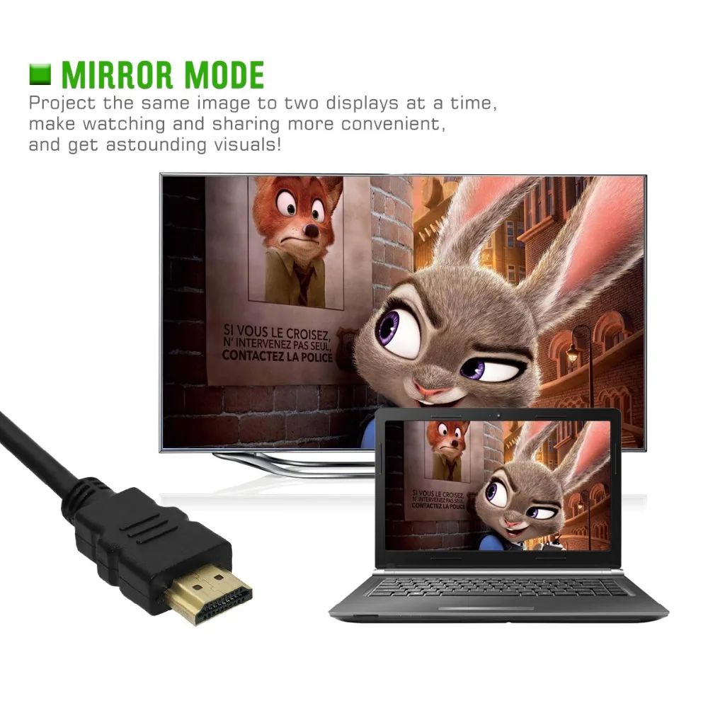 Kable kabel wideo kompatybilne z HDMI pozłacane 1.4 rozdzielacz kabel do HDTV 4K 1080P 3D 0.3m 1m 1.5m kabel HDMI do HDMI