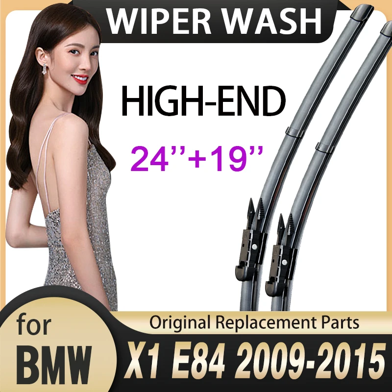 

Car Wiper Blades for BMW X1 E84 2009-2015 Front Windscreen Wipers Car Accessories Goods 2010 2011 2012 2013 2014