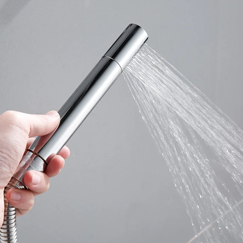 Quality Copper Rain Handheld Shower Head High Pressure Bathroom Accessories Fixture Bath Filter Douche Showerhead Chuveiro Spa