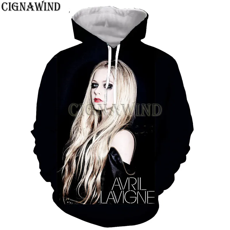 جديد شعبي المغني افرول لافين تي شيرت الرجال/النساء ثلاثية الأبعاد طباعة تي شيرت Harajuku نمط هوديس/بلوزات/سترة الصيف بلايز