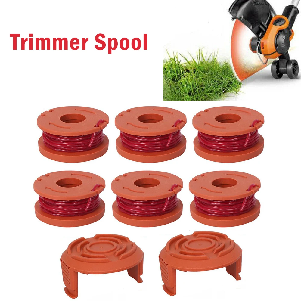 Line String Trimmer Spool+Cap Cover For WG150 WG151 WG151.5 WG153 WG175 WG180