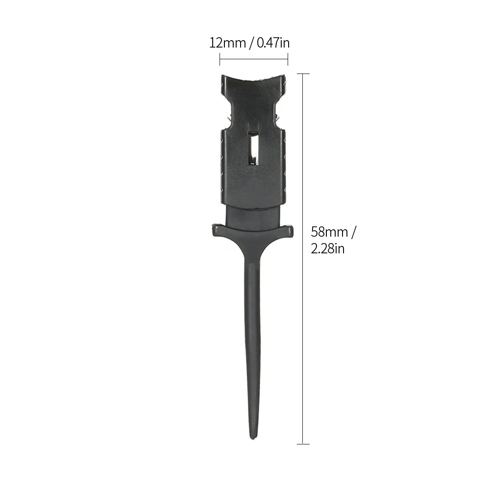 Kingst logic analyzer test hook，Can clamp chip pins，18 sticks per package，