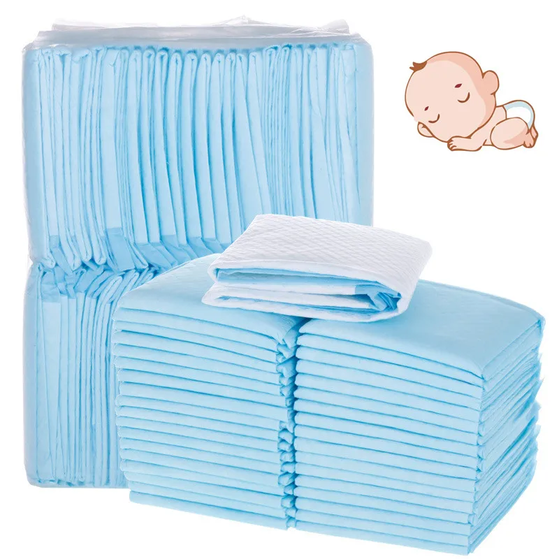20/40/100 pcs Baby Nursing Pad Disposable Diaper Paper Mat for Adult Child baby Absorbent Waterproof Diaper Changing Mat