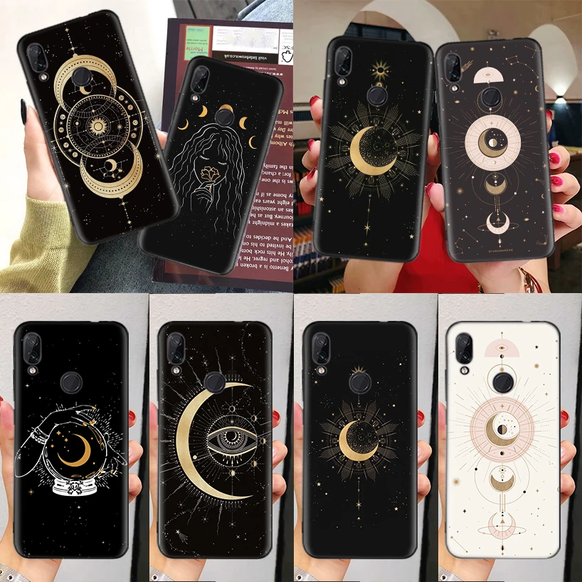 Moon Mystery Totem Witche Phone Case For Xioami Mi 11 Lite Poco X3 NFC Pro  Note 10 F1 9 8 10S 10T 9T A1 A2 A3 Cover Coque Shell