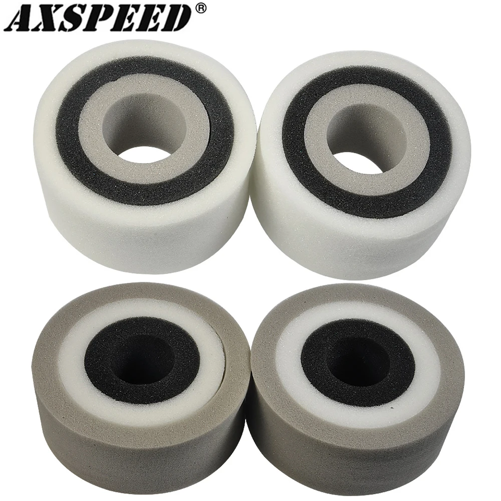 AXSPEED 4PCS RC Car Sponge Foam Lining Three Segments Insert Inlay Sponge Fit 2.2\