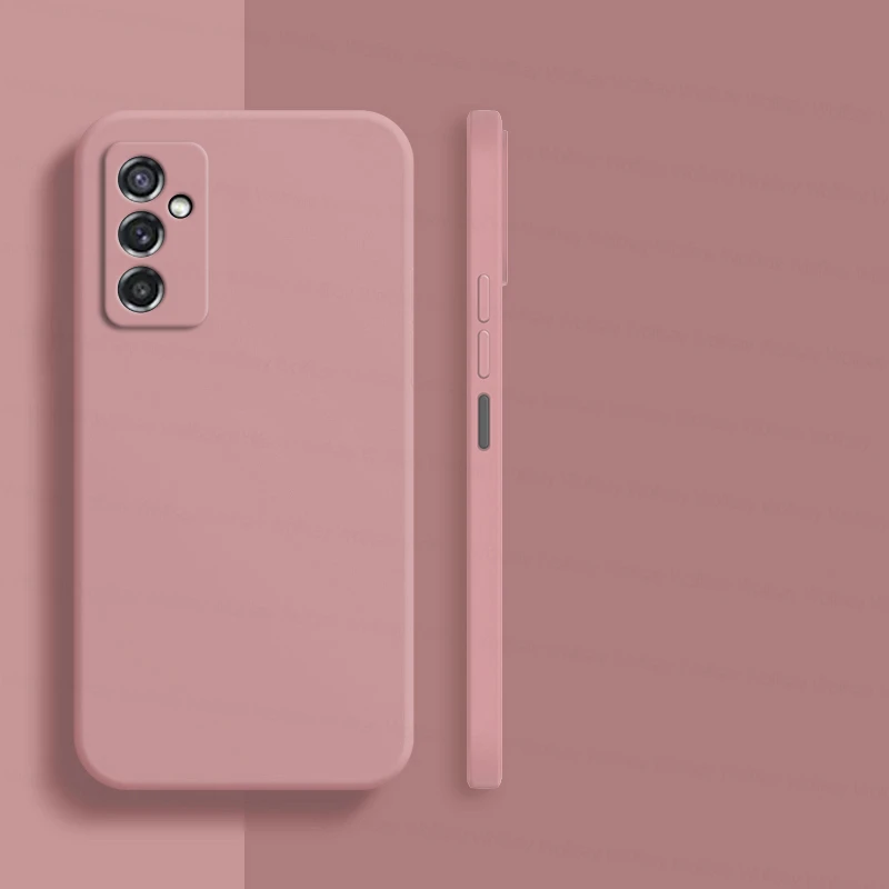 For Samsung Galaxy M52 5G Case Galaxy M23 M33 M53 M52 M12 A13 A33 A53 Cover Shockproof Liquid Silicon Phone Case Samsung M52 5G