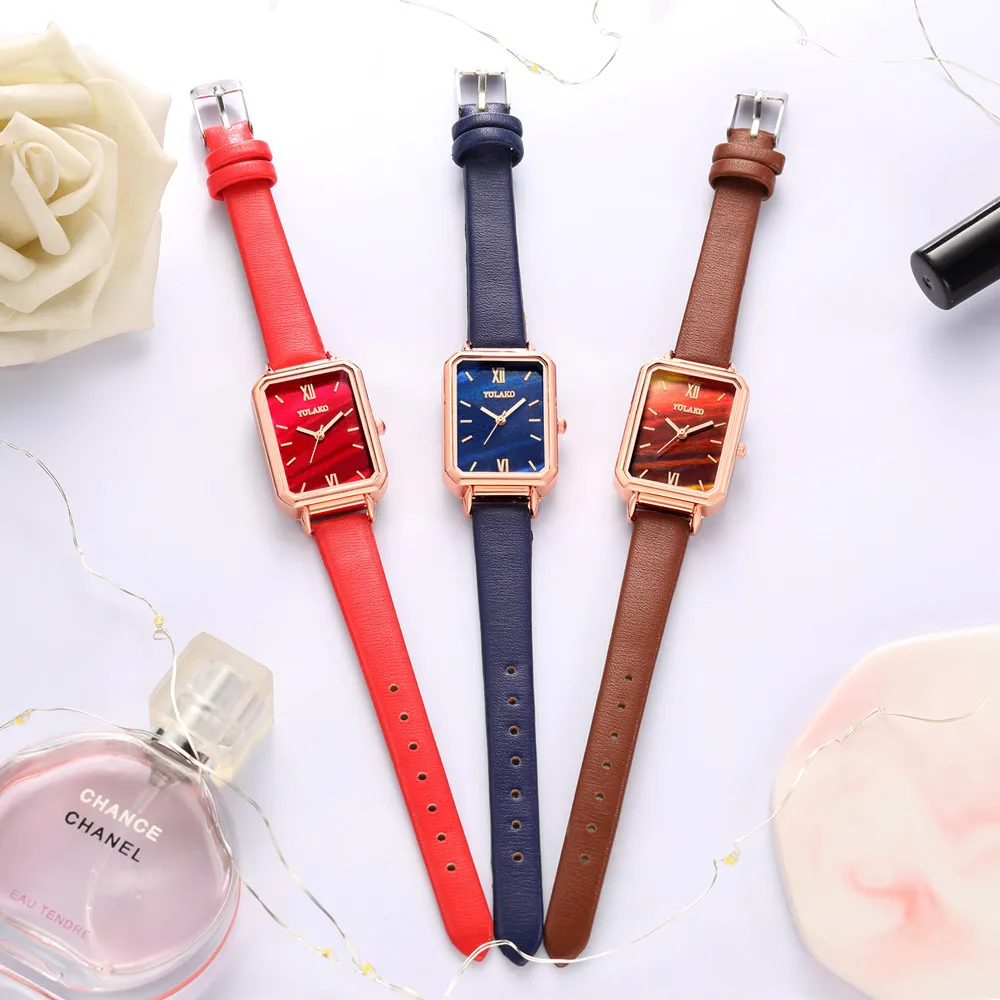 Women Watch Rhinestone Romantic Starry Sky WristWatch Fashion Ladies Leather Watch Clock for Women Relogio Feminino Montre Femme