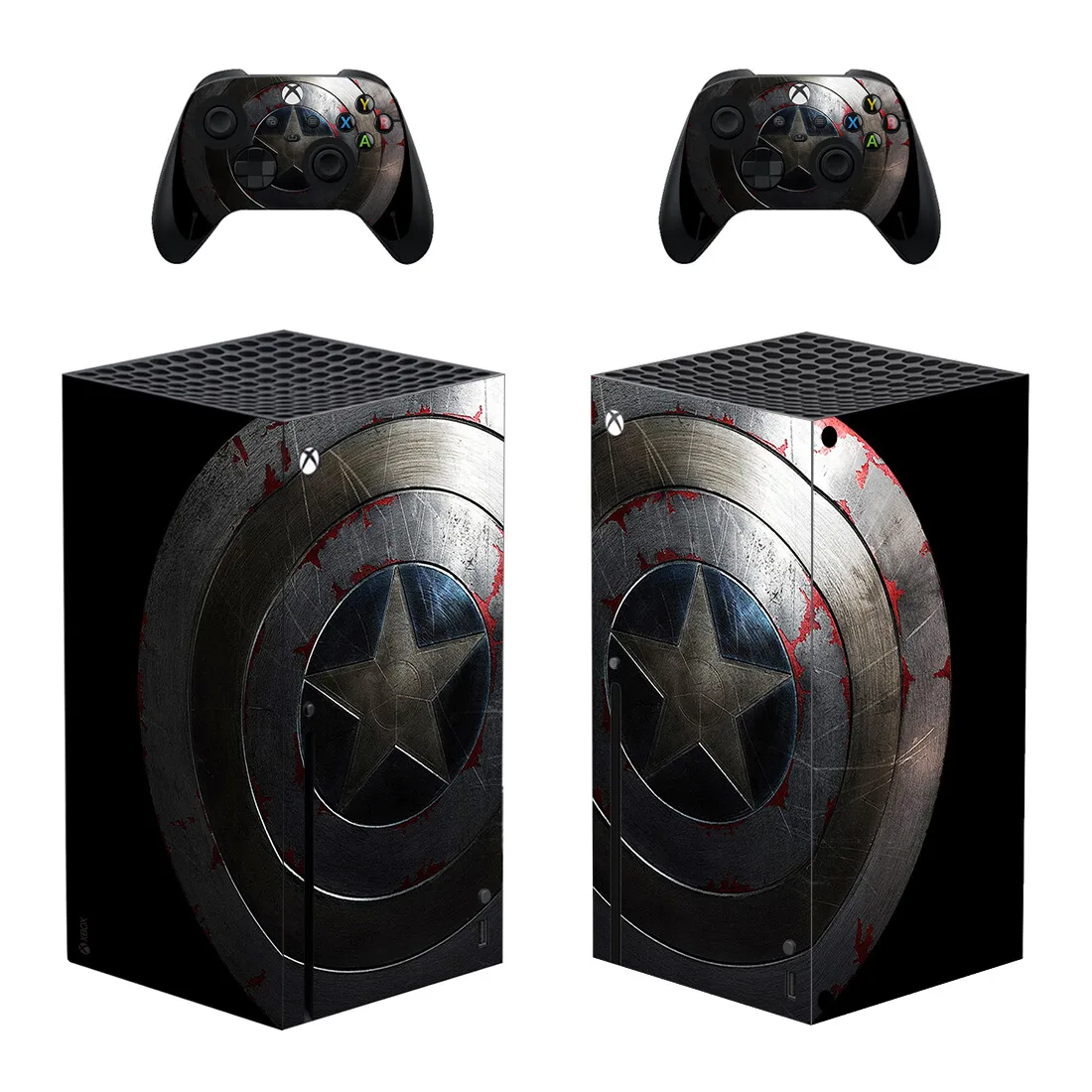 New Film Protector Sticker Decal Cover for Xbox Series X Console and 2 Controllers Xbox Series X Skin Sticker Vinyl