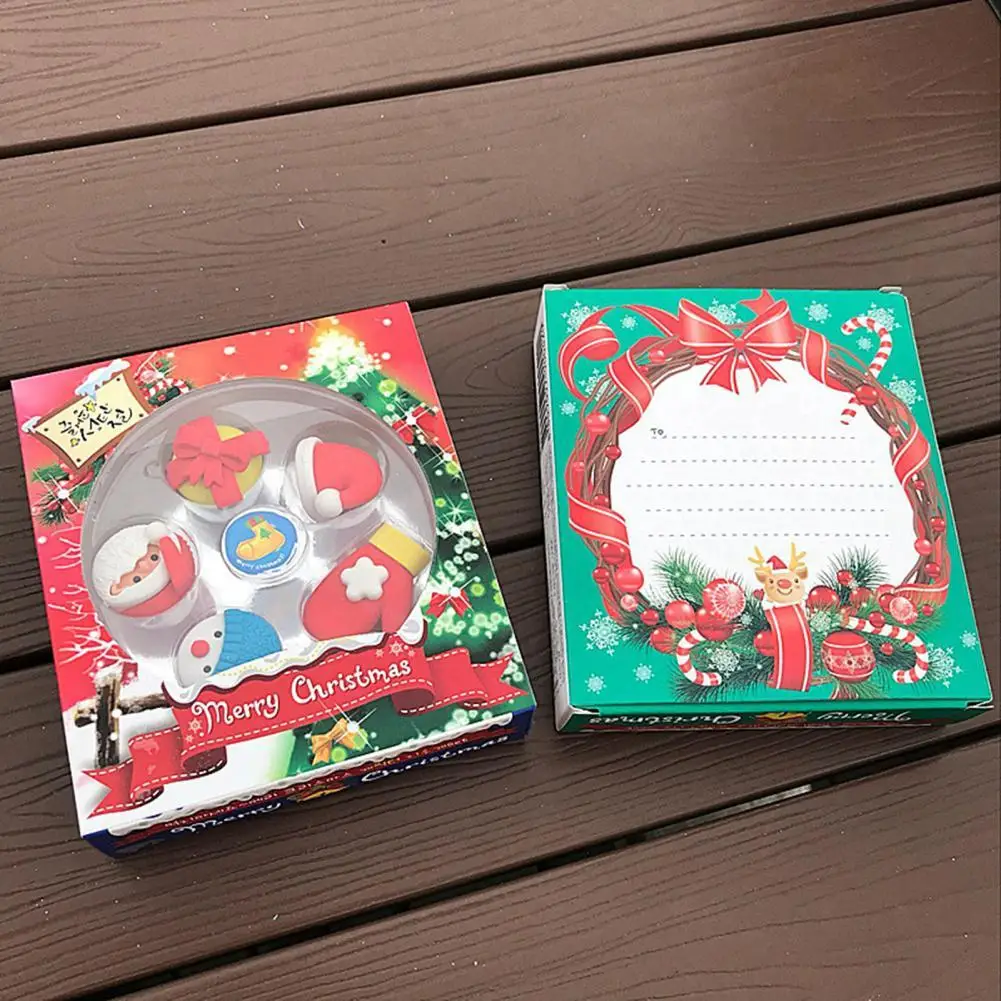 Mini Eraser 3D Puzzle Eraser Cute Simple  Lightweight Classroom Reward Rubber Eraser