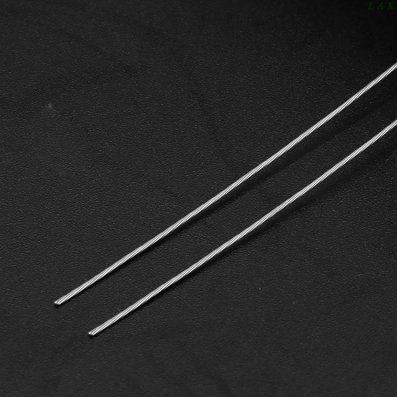 100m Dây Thép Không Gỉ 304 Dây Câu Cá Mềm Nâng Cáp 1Ã  7 Phơi Quần Với 30 Nhôm Ferrules