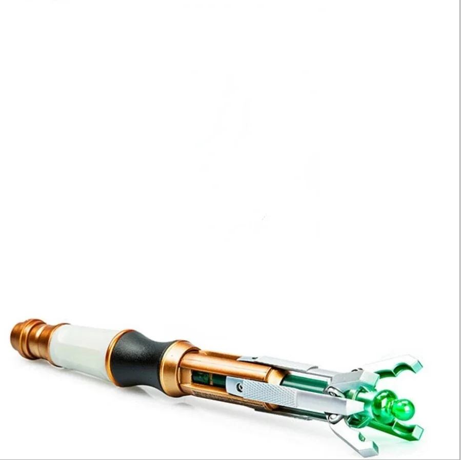 Hot TV Show Dr.WHO Cosplay Props 12th Sonic Screwdriver with LED Light  Sound Magic Wand Stick Funny Toy for Kids Christmas Gifts - AliExpress  200000532